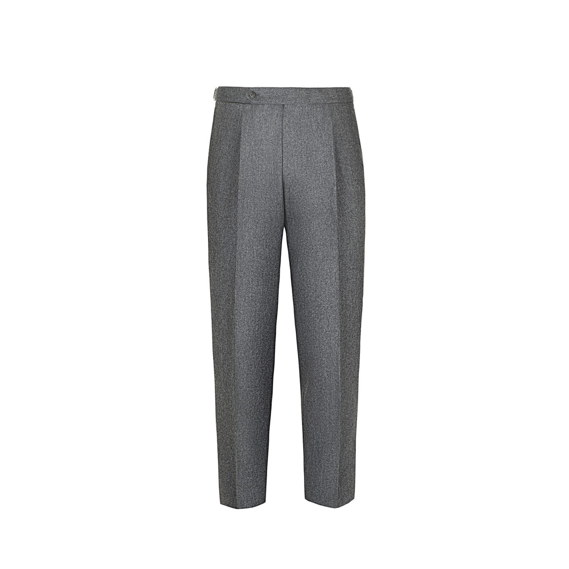 Pantaloni di flanella grigio medio