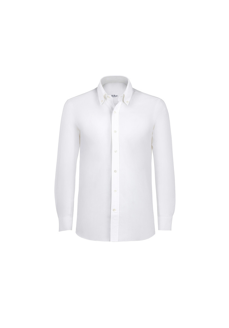 White Oxford Cotton Button Down Shirt