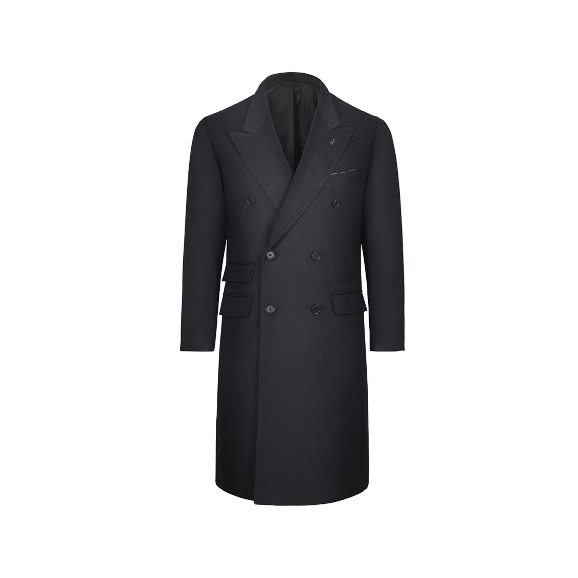 Doppio Petto Uomo The Platinum Tailor Uomo Nero Tradizionale